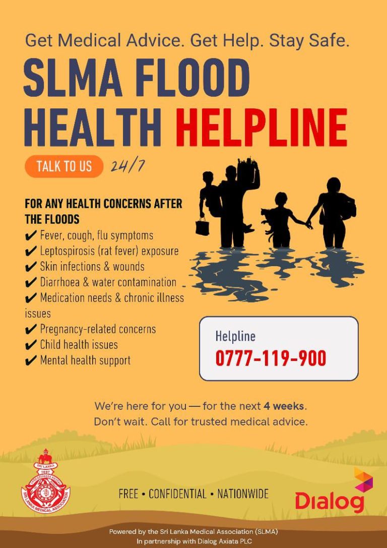 SLMA Flood Health Helpline