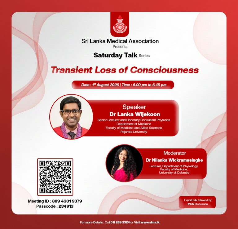 Saturday Talk – Transient Loss of Consciousness