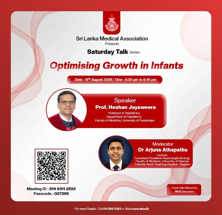 Saturday Talk – Optimising Growth in Infants